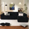 Ovios 104" Cloud Sectional Couch with L-Shape Chaise Modern Modular Sofa with Deep Seat Upholstered Couches Living Room Bedroom